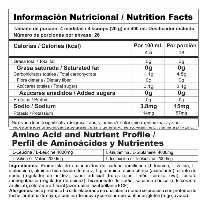 Nitro Shock 30 Servicios