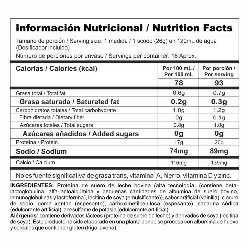 Bipro Classic 0.9 Libras Nutramerican Pharma
