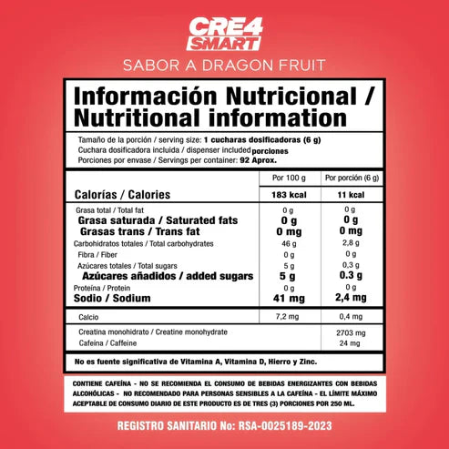 Cre4 Smart 550 Gramos 92 Servicios