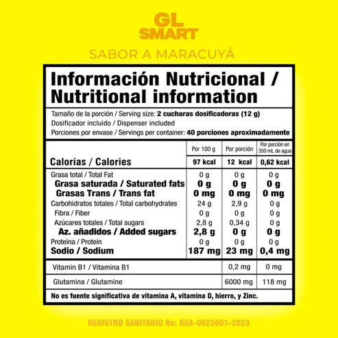 GL SMART CON ELECTRÓLITOS