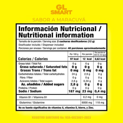 GL SMART CON ELECTRÓLITOS