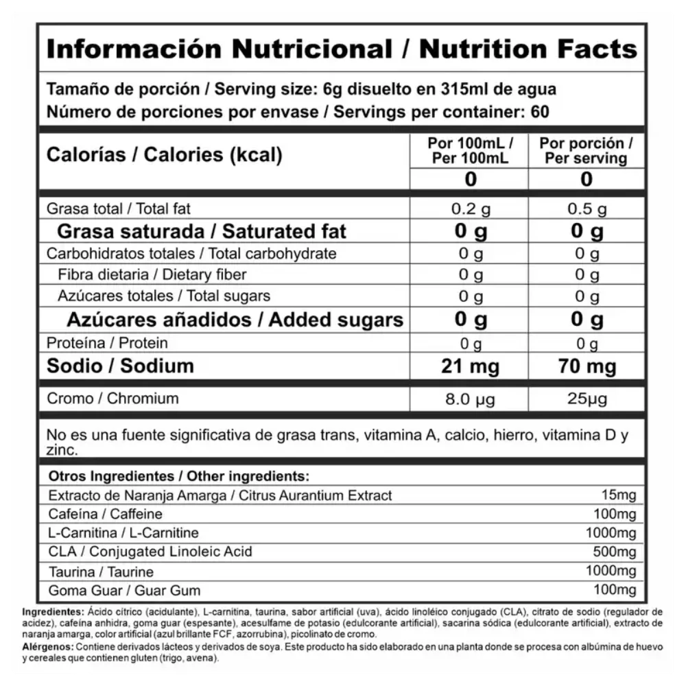 Burner Stack 60 Servicios