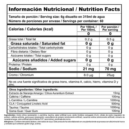 Burner Stack 60 Servicios