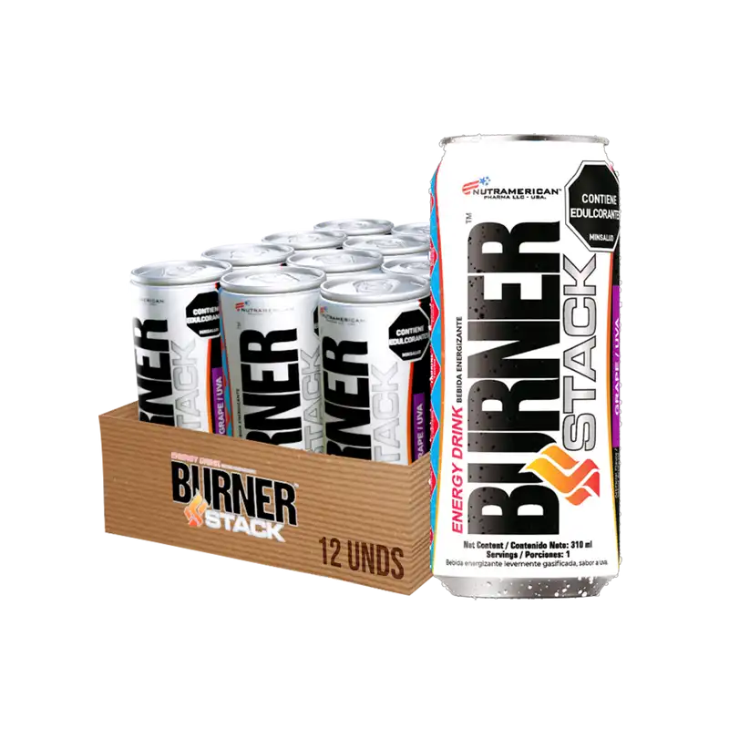 Burner Stack Lata - Paca de 12 Unidades