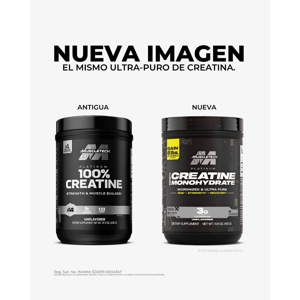 Platinum Creatina 80 Serv