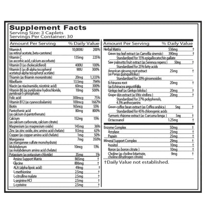 Platinum Multivitamínico 90 Caps