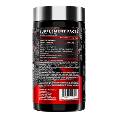 Lipo 6 Black 60 Caps