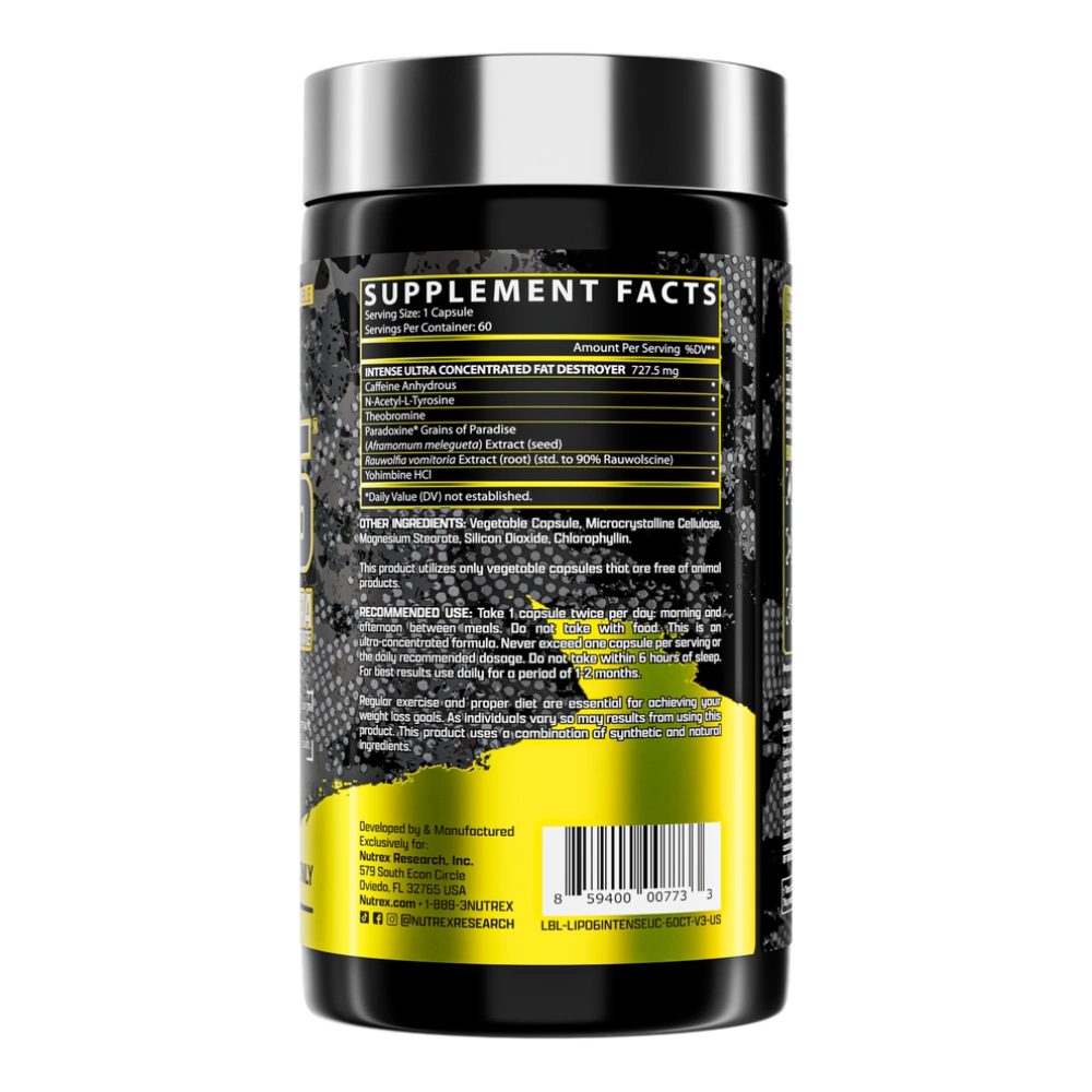 Lipo 6 Intense 60 Caps