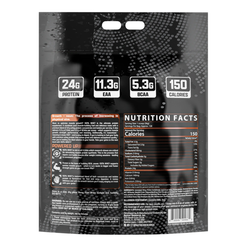 Nutrex Whey Protein 10 LBS