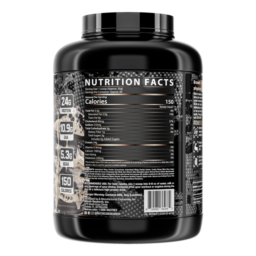 Nutrex Whey Protein 5 LBS