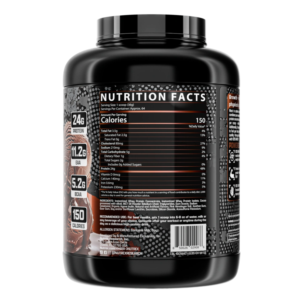 Nutrex Whey Protein 5 LBS