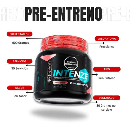 INTENZE 30 SERVICIOS