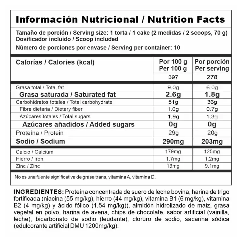 Protein Cake Megaplex 700 gr