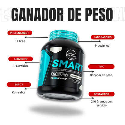 SMART GAINER 6LB