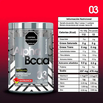 Alpha Bcaa 30 Servicios Smart Muscle