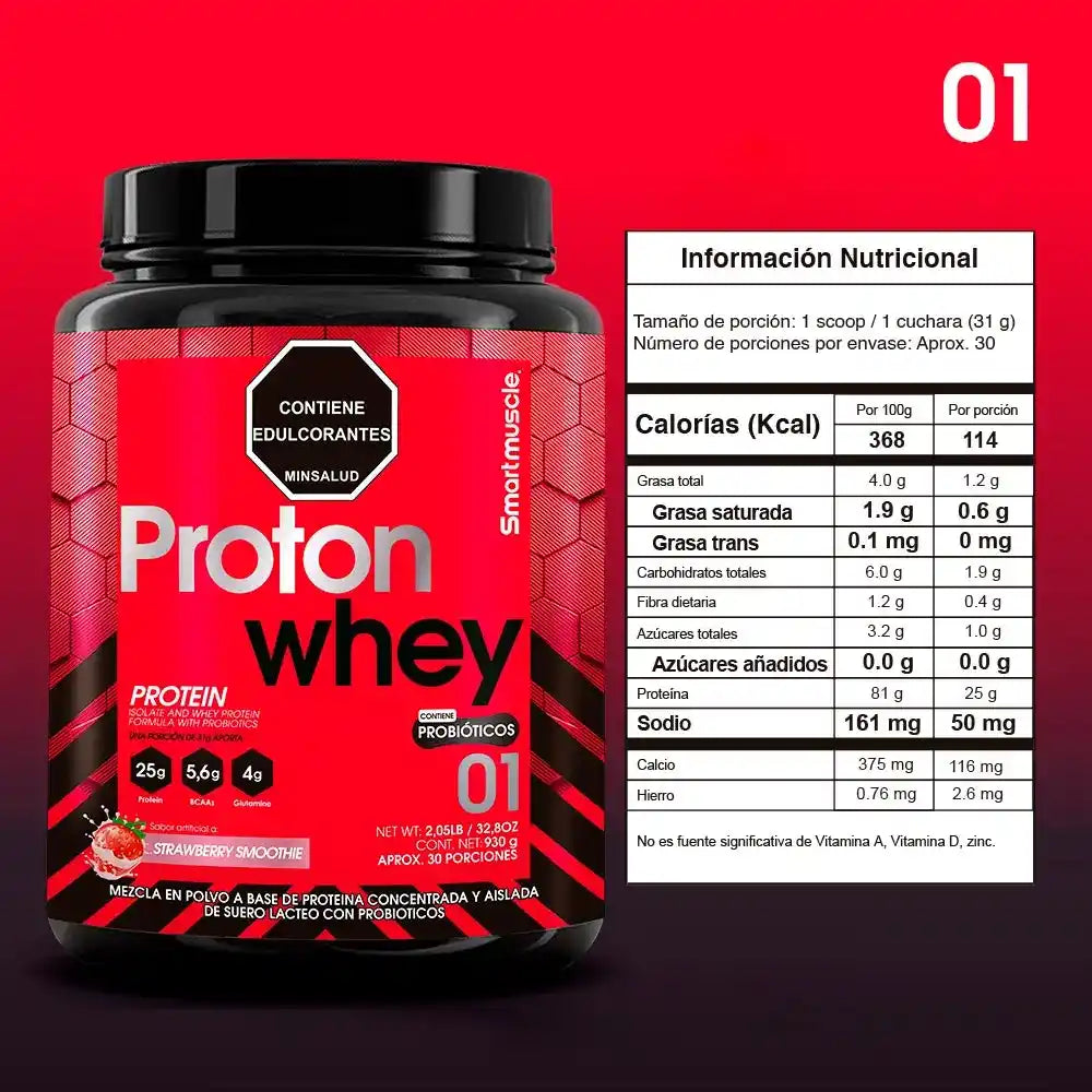 Proton Whey 2 Libras Smart Muscle