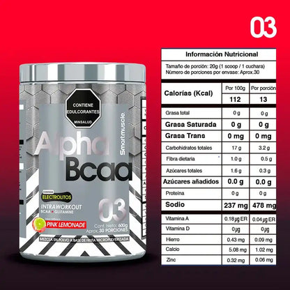 Alpha Bcaa 30 Servicios Smart Muscle